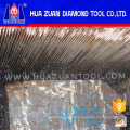 Sharpness long lifespan diamond marble gang saw cutting blades for marble